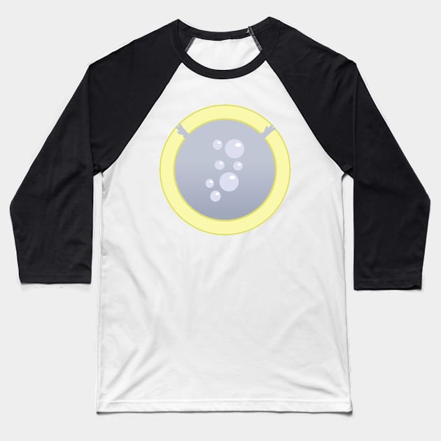 Subtle Brony - Derpy Hooves Cutie Circle Baseball T-Shirt by nimaru
